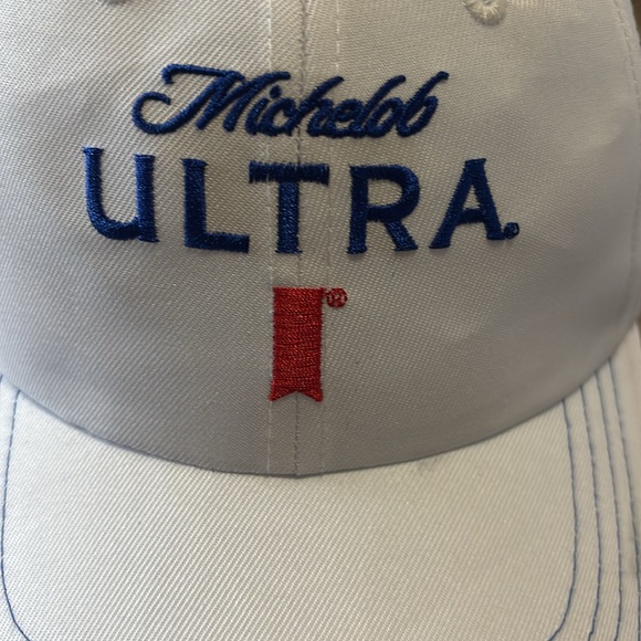 Michelob Ultra White Baseball Cap - Picture 2 of 6